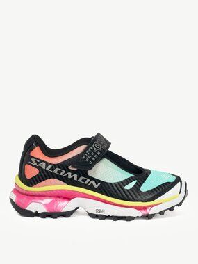 MM6 x Salomon XT-Mary J Ginger & Green Logo Sneakers